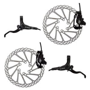 Clarks Clout-1 Hydraulic Disc Brake Set Front & Rear w/160mm Rotors
