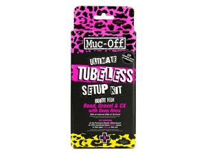 Muc-OFF Ultimate Tubeless Setup Kit Road / Gravel / CX Deep Dish