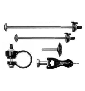 Pinhead Locking Skewers QR Wheel + Seatpost + Headset Locks 4-Pack #112
