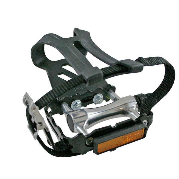 EVO Adventure SL Plus Platform Pedals w/ toe-clips / straps