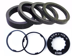 Q2 Avery Carbon Single Speed Spacer Conversion Kit