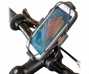 Bikase Elastokase Universal Phone Case w/ Handlebar Mount