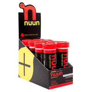 Nuun Energy Electrolytes w/ Caffeine Tabs Box of 8 Tubes