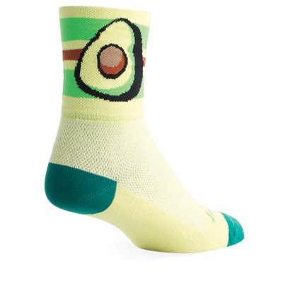 Sock Guy Avocado Socks 4"