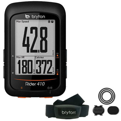 Bryton Rider 410T GPS + Heart Rate Cycling Computer