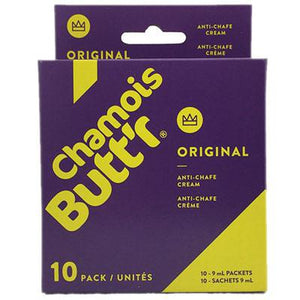 Chamois BUTT'R Original Box of 10 .30oz Packet