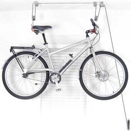 Delta El Greco Bicycle Ceiling Hoist Storage Mount Rack 50 lb. Max RS2300