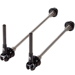 Chromoly Quick Release MTB Skewers w/Carbon Lever
