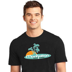 Manhattan Beach Cruiser Palm Tree T-Shirt