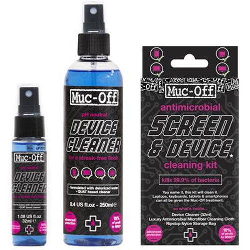 Muc-Off Antimicrobial & Device Cleaner Kit