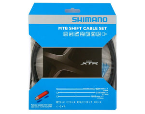 Shimano XTR M9000 Polymer Coated Shifter Cable & Housing Set