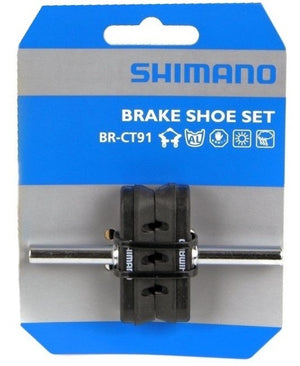Shimano BR-CT91 Cantilever Brake Pad Shoe Set Wet/Dry