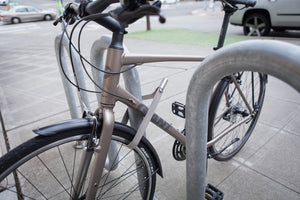 TiGr Mini+ Security Titanium Bike U-Lock Shackle w/Mounting Clip