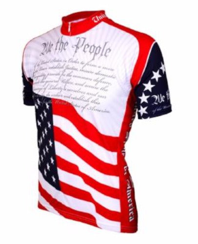 World Jerseys US Constitution Mens Cycling Jersey