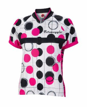 World Jerseys Formaggio Dots Womens Cycling Jersey