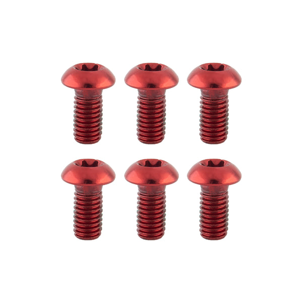 Clarks Anodized Disc Rotor Bolts 6-Bolt