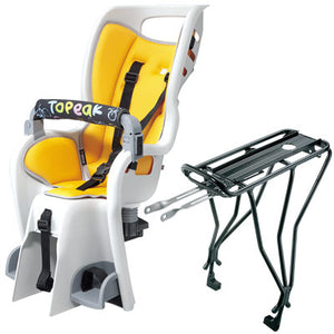 Topeak BabySeat II child Carrier Seat & Rack Disc Brake Compatible 26/27.5/700c